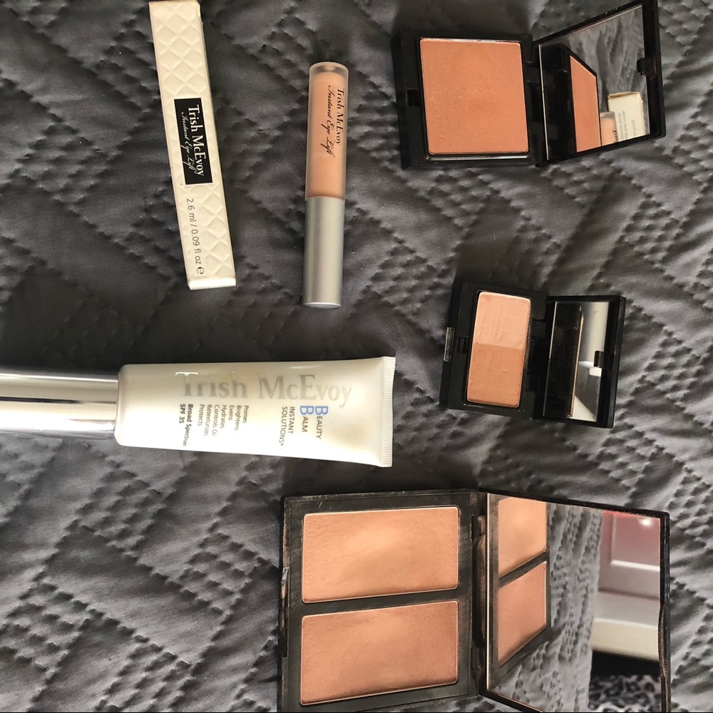 Trish McEvoy foundation,bronzer,eye concealer